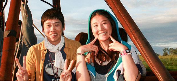 Hot Air Balloon Cairns smile