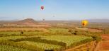 热气球-飞行-广阔大地-风景-美景